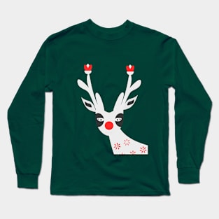 Merry Christmas reindeer Long Sleeve T-Shirt